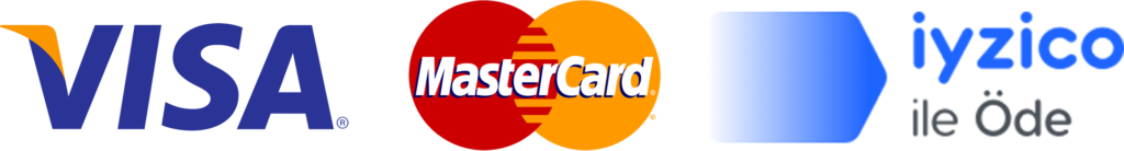 Ödeme Yöntemleri: iyzico, Visa, MasterCard